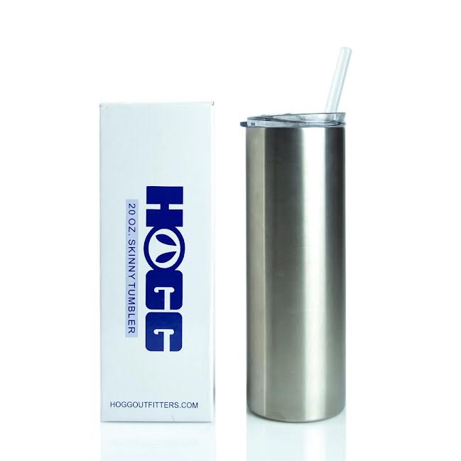 20oz SKINNY TUMBER W/ SLIDING LID & STRAW